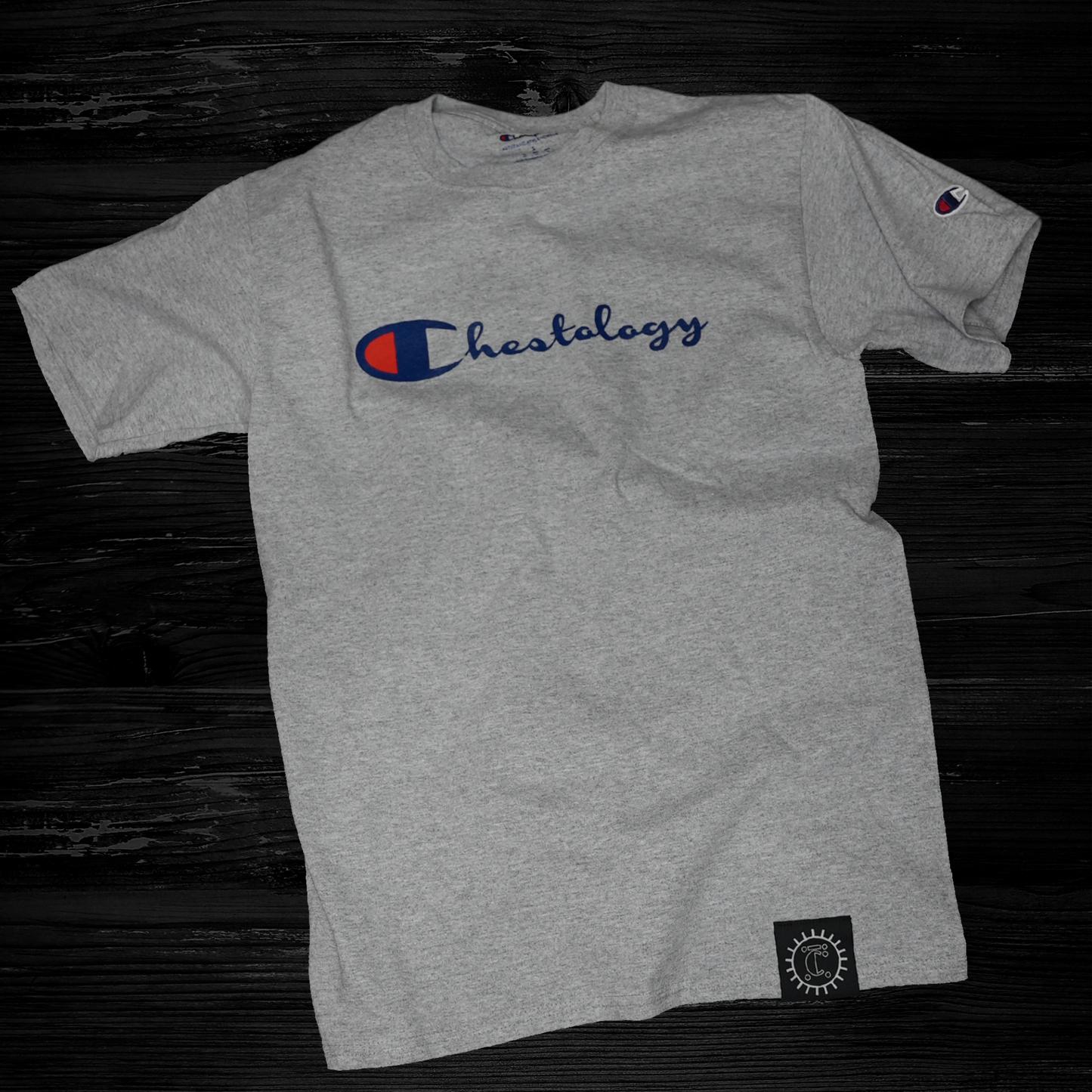 
                  
                    Chestology x Champion Collab T-Shirt
                  
                